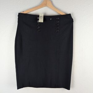 Ann Taylor Navy Blue‎ Pencil Skirt Size 10